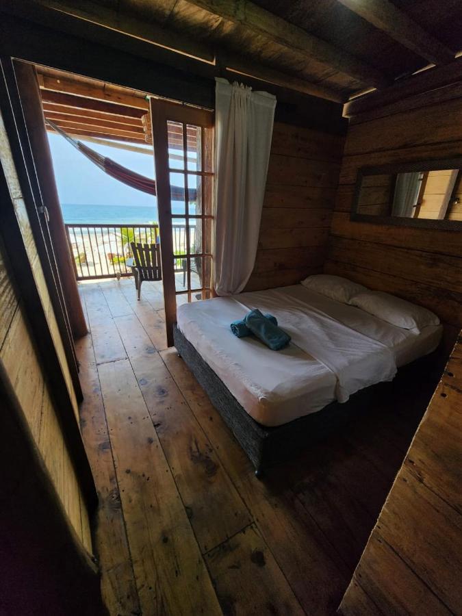 El Almendron Beach Hostel Guachaca Buitenkant foto