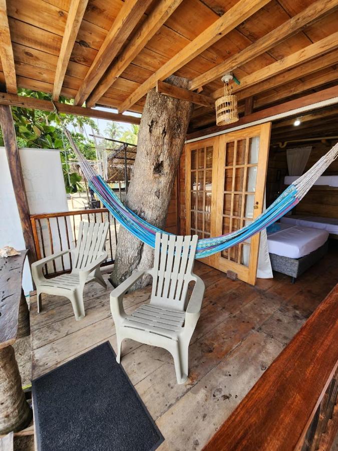 El Almendron Beach Hostel Guachaca Buitenkant foto